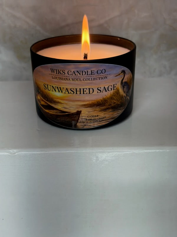 Sunwashed Sage Candle