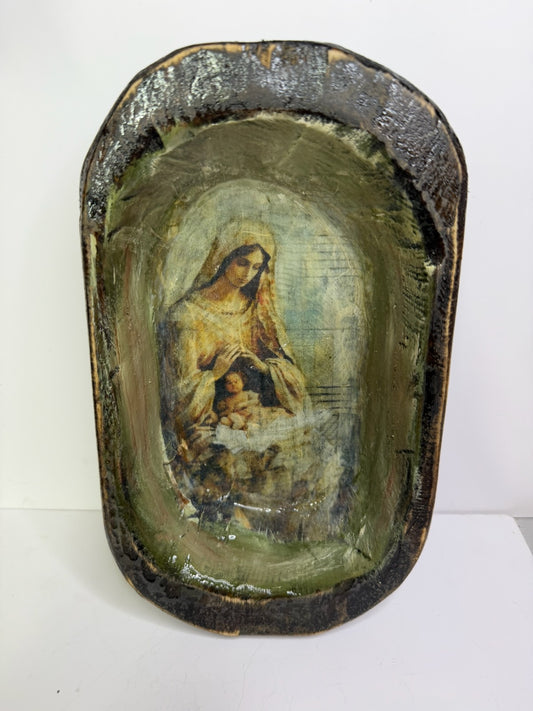 Mother & child Decorative Dough Bowl